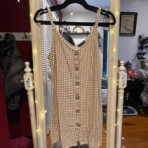 Cotton On Gingham Mini Dress